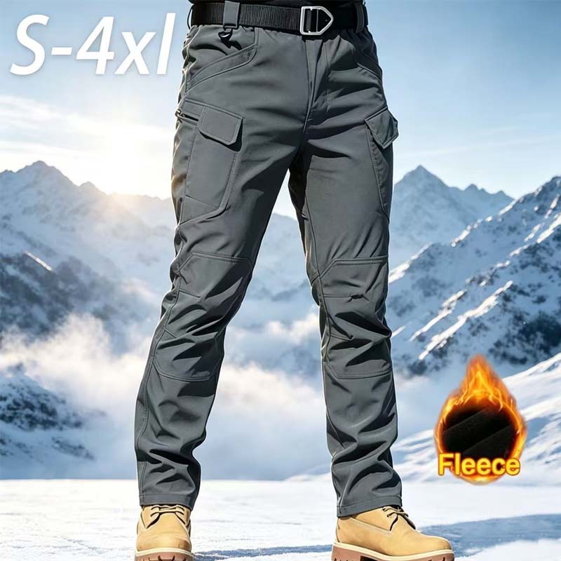 Winter Clothing Hiking - Pantalones Cargo de Forro Polar para