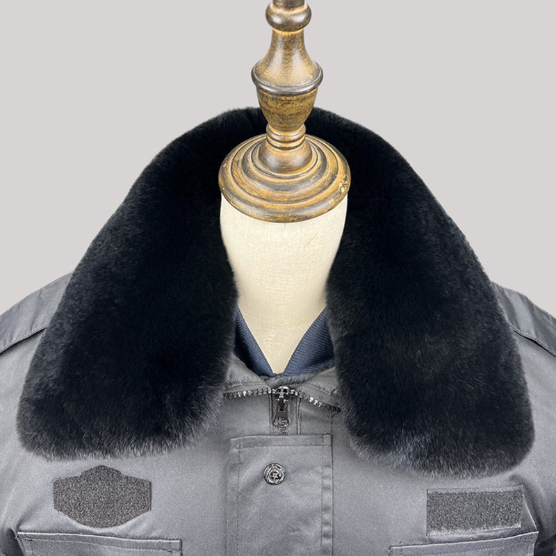 Winter Clothing Pk - Cuello de Piel de Conejo Rex