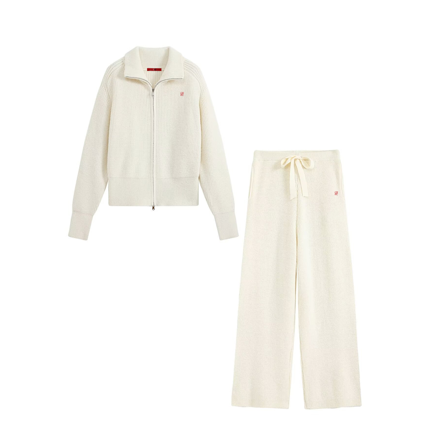 Conjunto de dos piezas de punt - Winter Clothing For Women reseña y precio