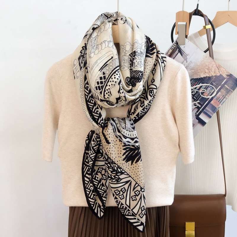 Bufanda de Seda y Lana de 135  - Winter Clothing Hong Kong reseña y precio