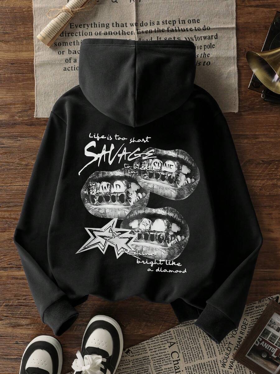 1 unidad: sudadera térmica de  - Winter Clothing Drawing reseña y precio