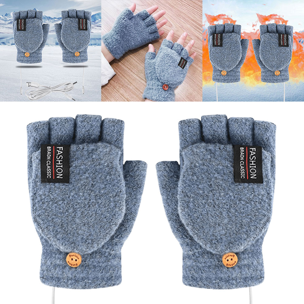 Guantes térmicos de doble cara - Heated Gloves Electric reseña y precio